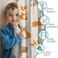 thumbnail image 3 of Blackout Kids Curtains,Cartoon Corgi Childrens Insulated Curtains Set Of 2,Bedroom Essentials,Toddler Room Decor 42"x84"(106x213cm), 3 of 4