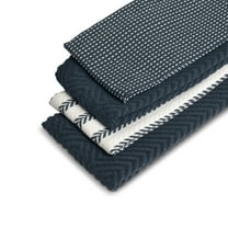 KitchenAid Albany Dishcloth 8 Pack Set, Cobalt Blue/White, 12"x12