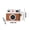 D, variant on Cute Camera Silicone Earphone Protective Cover for AirPods Pro 4, Shockproof Bluetooth Case with Carabiner, Fun Photography Gift