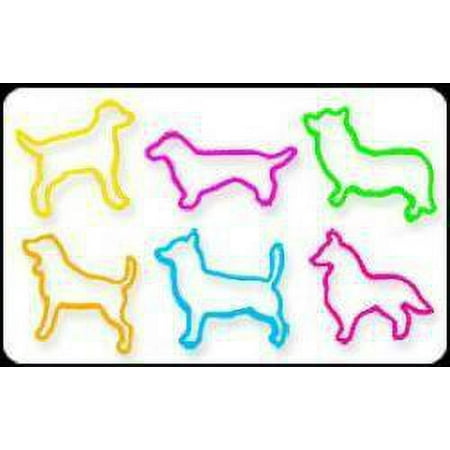BAG O DOGS2 Glow-in-the-Dark Rubber Band Bracelets 24pk