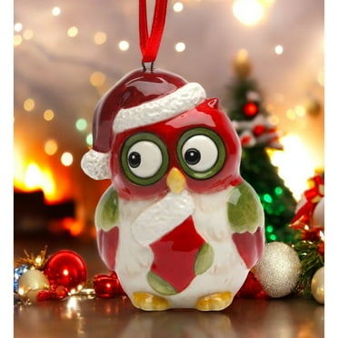 Christmas Owl: Owl With Sock Ornament