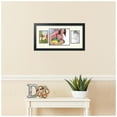 thumbnail image 2 of ArtToFrames Collage Photo Picture Frame with 1 - 8x10 and 2 - 4x6 Openings, Framed in Black with Off White and Black Mats (CDM-3926-70), 2 of 8