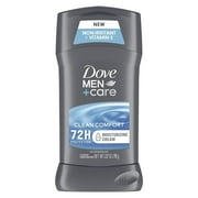 Dove Men+Care Antiperspirant Deodorant 48-hour sweat and odor protection Clean Comfort Antiperspirant for men formulated with vitamin E and Triple Action Moisturizer 2.7 oz pack of 3