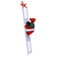thumbnail image 2 of Muñeca de adorno de Navidad, juguete eléctrico de Papá Noel, juguete eléctrico de decoración navideña de Papá Noel, creado magistralmente, 2 of 8