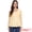 Yellow, variant on DARING DIVA Women's Lace Square Neck Long Sleeve Stretch Peplum Blouses XS White
