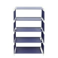 thumbnail image 4 of unbranded  Shoe Rack Boxes Display Adjustable Stores Homemade Stackers Work Blue, 4 of 8