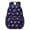 Astronaut and Heart, variant on Alien UFO Deep Blue Pattern 17" School Backpacks for Teens,Waterproof Oxford Fabric,S-Shape Padded Straps for School,Travel,Hiking,Camping