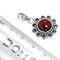 thumbnail image 2 of 925 Sterling Silver Pendant Garnet Women Jewelry, 2 of 3