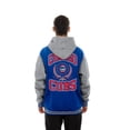 thumbnail image 5 of Men's New Era Royal Chicago Cubs Throwback Prep Full-Snap Hoodie Jacket, 5 of 5