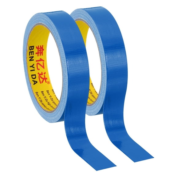 0.8"x0.01" Bookbinding Tape, 2 Roll 11 Yard Cloth Bookbinding Repair Tape Book Binding Tape Self Adhesive for Repairing Old Books, Blue