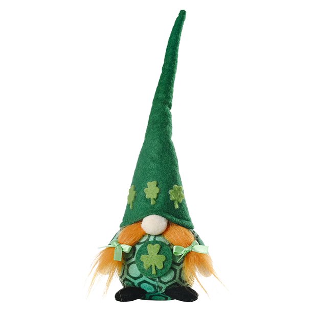 Gnomo del día de San Patricio sin rostro sombrero verde duende irlandés adorno de enano de peluche niña Ehuebsd Libre de BPA