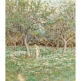 thumbnail image 2 of Helen Allingham 15x17 Black Ornate Wood Framed Double Matted Museum Art Print Titled - Woodland Flowers, 2 of 5