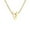 V, variant on SIfdSeng Delicate Gold Monogram Necklace for Women Cute Letter Name Choker Necklaces for Girls Simple Jewelry
