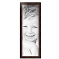 thumbnail image 2 of ArtToFrames 8" x 24" Dark Cherry With Black Picture Frame, 8x24 inch Red Wood Poster Frame (WOM-4900),  Pack, 2 of 7