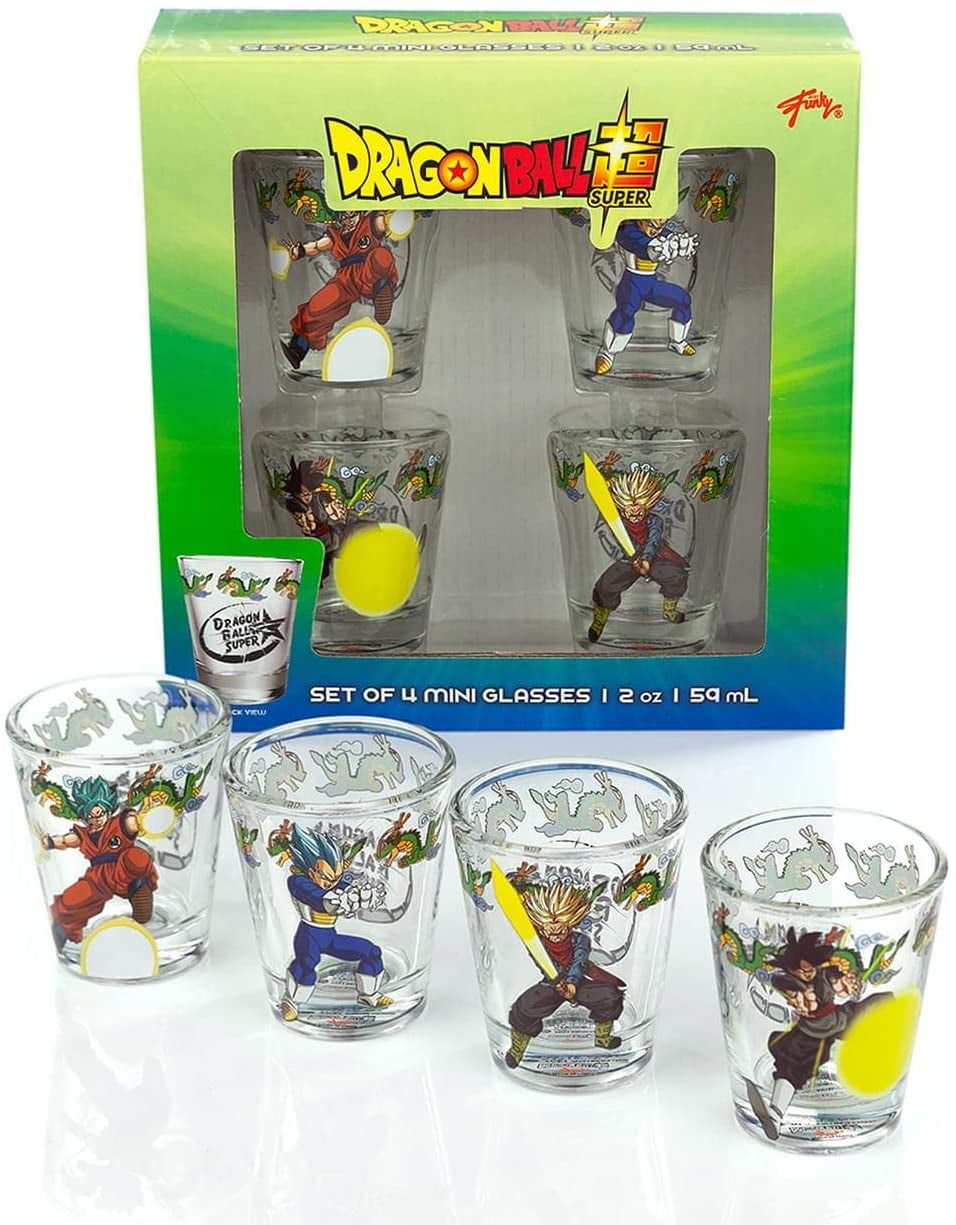 Buy Dragon Ball Super Official Character Shot Glasses 2Ounce Glasses