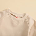 thumbnail image 5 of NOLDARES Newborn Infant Baby Boy Clothes 2pcs Long Sleeve Tee Sweatshirt Tops Drawstring Joggers Pants Cartoon Print Outfits Toddler Clothing Set(Beige,2-3 Y), 5 of 6