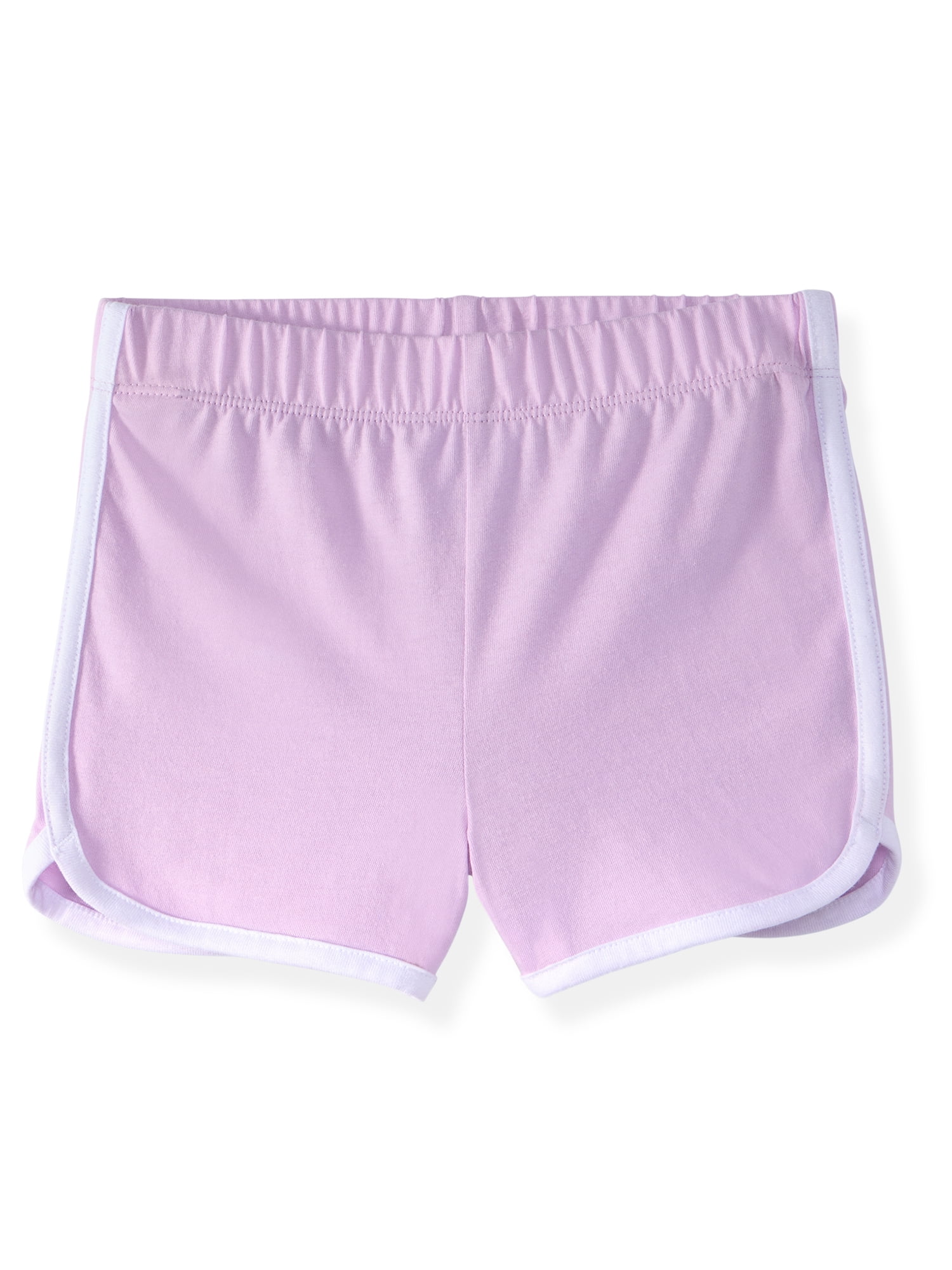 Garanimals Newborn, Baby & Toddler Girl Cotton Pull-On Dolphin Shorts, 3-Pack, Sizes 0-6T