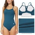 thumbnail image 4 of Women's Athletic Training Adjustable Strap One Piece Swimsuit, 4 of 11