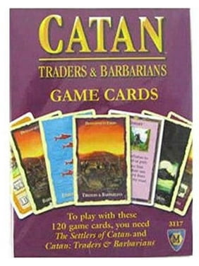 Catan Expansion: Traders and Barbarians Game Cards