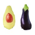 thumbnail image 3 of Puppy Squeaky Toy Funny Stuffed Avocado Eggplant Pet Chewing Toy Dog Biting Toy, 3 of 10