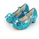 thumbnail image 4 of Zapatos de cuero de princesa mariposa para niños, zapatos de tacón alto con lazo de diamante, zapatos de baile con purpurina para niñas, zapatos de baile de fiesta a la moda, 4 of 4