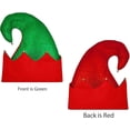 thumbnail image 2 of Sombreros de elfo de fieltro a granel, accesorios para disfraz de elfo navideño para hombres y mujeres, disfraz de fiesta navideña, gorro de Papá Noel, 2 of 4