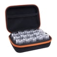 thumbnail image 1 of Caja de almacenamiento para arte y artesanía de 15 rejillas, accesorios de pintura con bordado de diamantes, tanque de choque colgante, 1 of 5