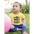 thumbnail image 2 of Cute Smart And Dramatic T-Shirt Infant -Smartprints Designs,  6 Months, 2 of 4