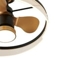 thumbnail image 2 of Lincoln LED-Light Matt Black Pendant Ceiling Fixture, 2 of 8