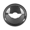 thumbnail image 1 of Steering Wheel Center Cover Trim, Perfect Fit Easy Installation Wheel Logo Emblem Trim Clear Texture Carbon Fiber Style  For Car, 1 of 8