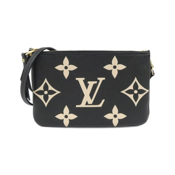 Pre-Owned Louis Vuitton Bicolor Monogram Empreinte Pochette Double Zip M80787 Shoulder Bag