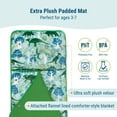 thumbnail image 5 of Wildkin Velour Nap Mat for Toddler Boys and Girls (Dinomite Dinosaurs), 5 of 8