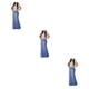 thumbnail image 1 of Qarigey vaquera larga a la moda: ajuste cómodo, botón favorecedor, larga de mezclilla lavada, faldas para mujer, Maxi índigo S 1 Type1 NO1, 1 of 6