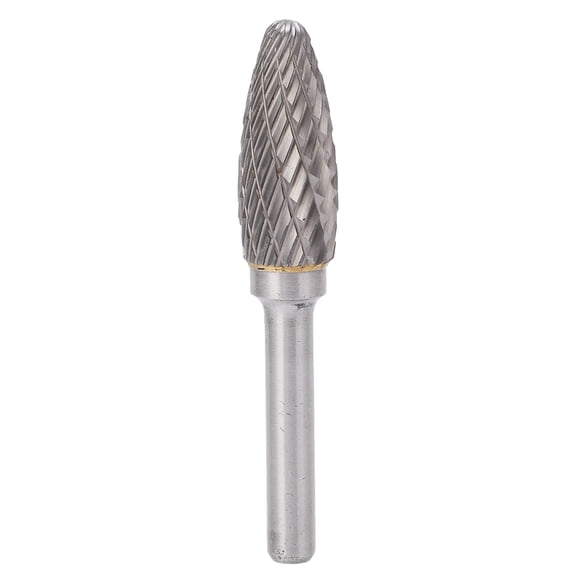 Lima rotativa de carburo de doble corte con forma de árbol, multiusos para aviación, automóviles y barcos.
