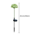 thumbnail image 3 of Dvkptbk solar lights New Solar Hundred Flower Light Border LED Light Ground Plug Lamp Outdoor Waterproof Simulation Garden, 3 of 6