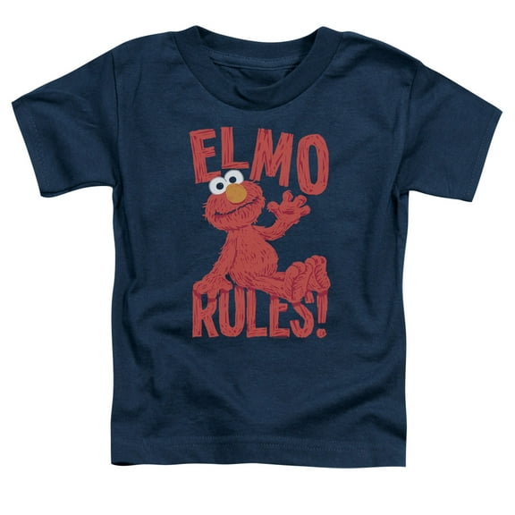 Sesame Street - Elmo Rules - Toddler Short Sleeve Shirt - 4T