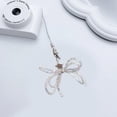 thumbnail image 3 of BQBQERT Fashion Bowknot Star Phone Chain Alloy Bow Pendant Keychain Phone Lanyard Cellphone Hanging Rope for Women Bag Jewelry, 3 of 9