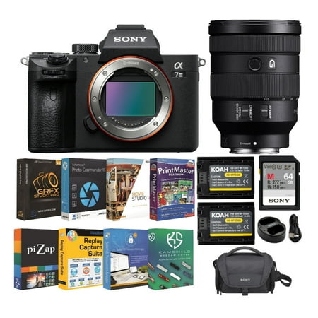 UPC: 0040962937747 | Sony Alpha a7 III Full Frame Mirrorless Digital Camera with 24-105mm Lens Bundle