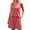 short sets 123#Red, variant on WAYUTE 2 Piece Sets for Women Elegant Sleeveless Round Neck Tank Top Shorts Solid Color Casual Beach Outdoor Summer Outfit