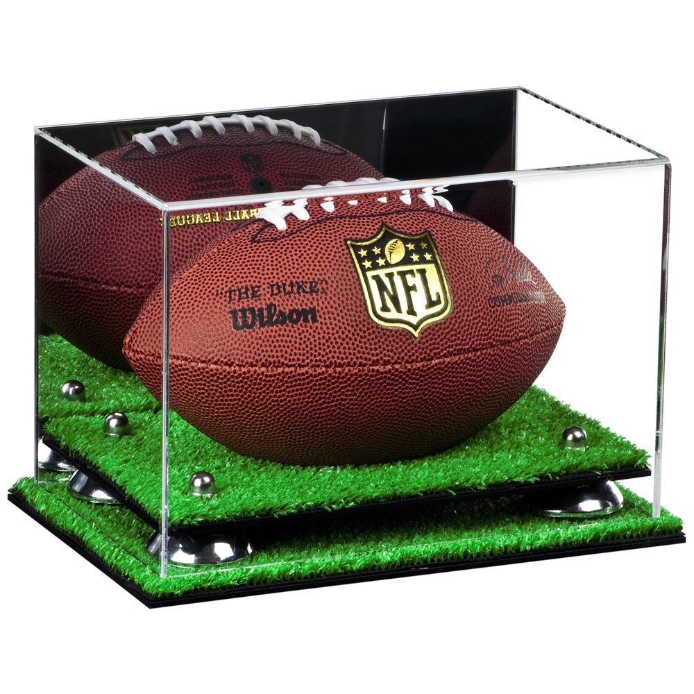 Deluxe Acrylic Mini Miniature (not Full Size) Football Display Case