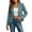 Green, variant on Sahpxhe Blazers for Women Business Casual Long Sleeve Lapel One Button Cropped Blazer Work Meeting Tailored Suit Jacket Red M