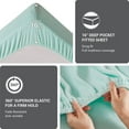 thumbnail image 3 of 4 PCS King Sheet Set Aqua, 3 of 10