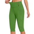 thumbnail image 2 of TRUBKH Workout Shorts for Women High Waisted Leggings for Workout No Scrunch Gym Shorts High Waisted Yoga Shorts Tie Dye Shorts Womens Running Shorts for Women Tie Dye Biker Shorts Green M, 2 of 9
