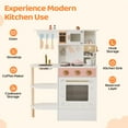 thumbnail image 4 of Ktaxon Play Kitchen for Kids, Wooden Kids Chef Pretend Play Set for Boys and Girls Age 3+, with 14 Pcs Accessories, 4 of 7
