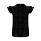 thumbnail image 5 of Tops Cortos para las Mujeres Manga de Herradura Impresa Manga Corta Cuello Redondo, Top de Moda para Primavera Verano Casual, 5 of 7