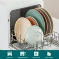 thumbnail image 4 of vancasso Sabine, 16 Pieces Stoneware Dinnerware Set, Multicolorful Dish Plate, Semimatte Sesame Dinner Sets Service for 4, 4 of 5