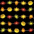 thumbnail image 3 of Thanksgiving Lights 10FT 30 LED Fall Lights Thanksgiving Decorations 3D Pumpkin Maple Leaf Acorn Battery Operated String Lights Halloween Autumn Party Supplies Fall Thanksgiving Friendsgiving Decor, 3 of 5