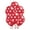 Red/White, variant on PMU Polka Dot Balloons PartyTex 11 Inch Premium Red with All-Over print White Dots Pkg/12