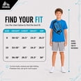 thumbnail image 4 of RBX Boys Athletic Outfit Shorts Set Breathable Performance Graphic Tee and Mesh Gym Shorts 2 Piece, 4 of 7