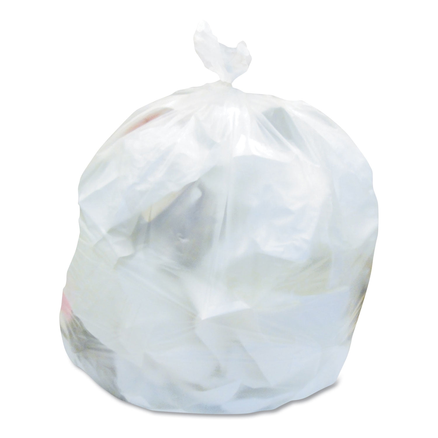 Heritage High-density Waste Can Liners, 30 Gal, 16 Microns, 30" X 37", Natural, 500/carton
